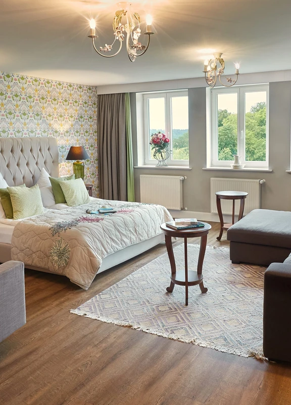Schloss Kaarz Zimmer Blume